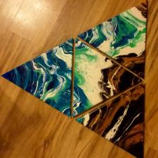 Lakeshore Poured Acrylic