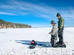 Ice Fishing the Apostle Islands