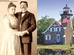 Ella and Emmanuel Luick, Sand Island Lighthouse Keepers