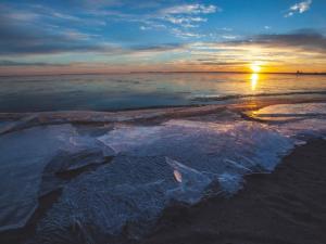 Lake Superior Winter Sunrise