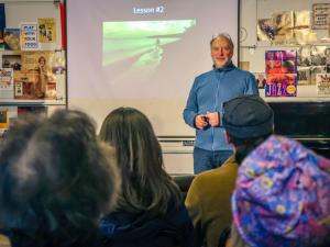 Dark Sky Presentation at Honest Dog Books