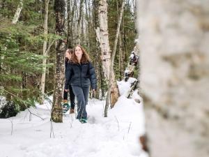 Snowshowing at Howl Adventure Center