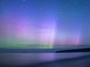Northern Lights Over Lake Superior_ Jeff Rennicke