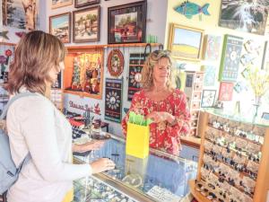 Shopping at Stone's Throw in Bayfield