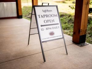 Apfelhaus Tap Room Open