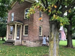 Harriet Tubman home fall