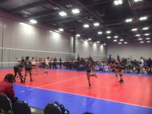 Volleyball game