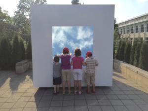 Art Museum Sky Cube