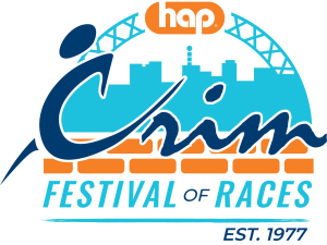 HAP Crim Festival of Races logo