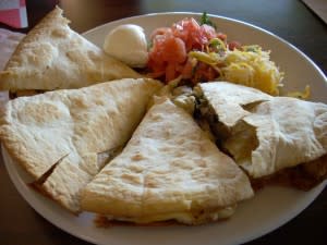 Coyote Creek quesadilla