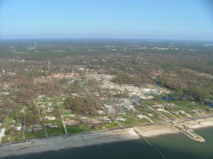 Katrina Damage Bay St. Louis