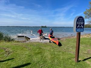 Public Access site on the Cayuga Lake Blueway Trail