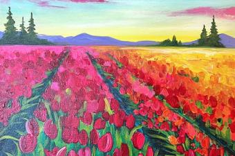 Paint & Sip - Tranquil Tulips