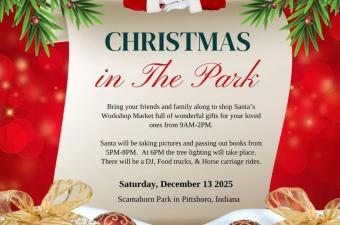 Christmas Evening in the Park