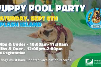 2025 Puppy Pool Party