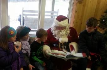 Candy Cane Hunt with Santa