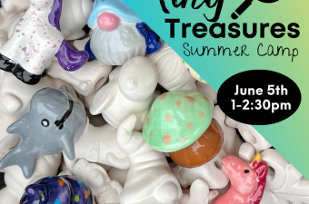 Tiny Treasure Summer Camp - uPaint Pottery Studio