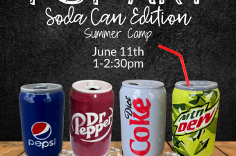 Pop Art: Soda can Edition uPaint Summer Camp