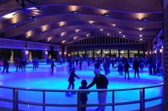 Open Ice Skating Under the Urschel Pavilion