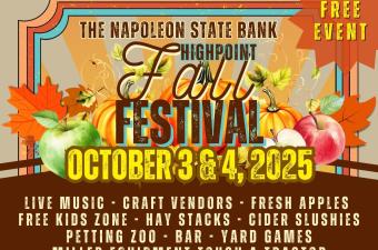 The Napoleon State Bank Highpoint Fall Festival