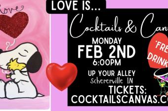 Valentine Paint and Sip