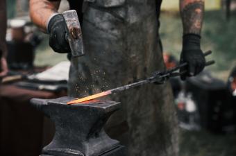 Blacksmithing for Veterans Class