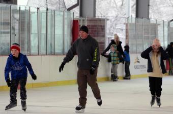 Ice Skating at Bulldog Park