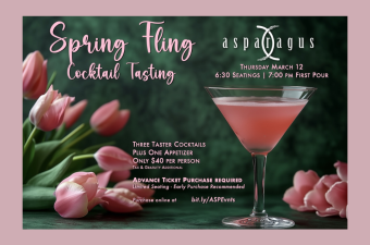 Spring Fling Cocktail Tasting