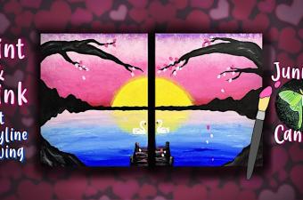 Paint & Drink: Swan Lake