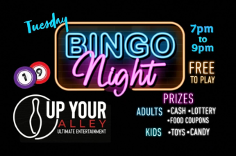 Bingo Night Every Tuesday at Up Your Alley