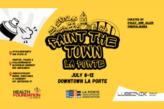 Paint the Town: La Porte 2026 Mural Festival