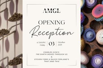 Opening Reception: Charles Gick, Steven Ford & David Forlano Exhibits
