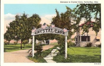 Heineman Crystal Cave vintage post card