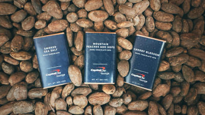Capital One Lounges - River Sea Chocolates - Mini Bars for Airport Lounges