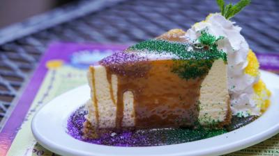 Bobby Hebert's Mardi Gras Cheesecake