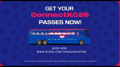Video Thumbnail - youtube - ConnectKC26 | FIFA World Cup 2026™ Kansas City Transportation Overview