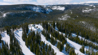 Snowy Range Ski Area Aerial
