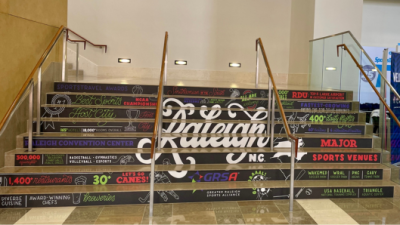GRSA stairs at TEAMS