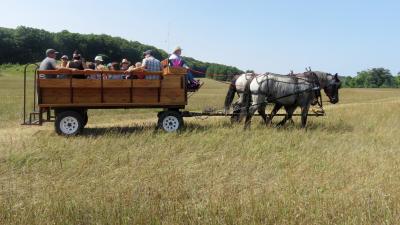Port Oneida Fair Wagon Ride