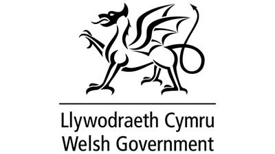 Welsh Government logo of a dragon