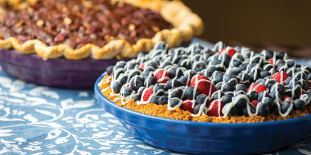 Pies at Bread Basket Cafe & Bakery in Danville. (Photo courtesy of Indiana Office of Tourism Development)