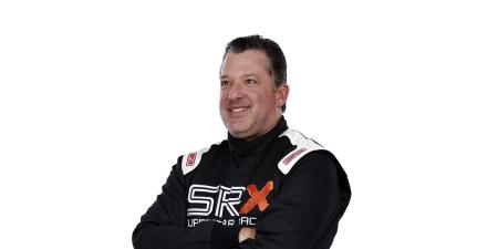 Tony Stewart, SRX Series (Photo courtesy of Superstar Racing Experience)