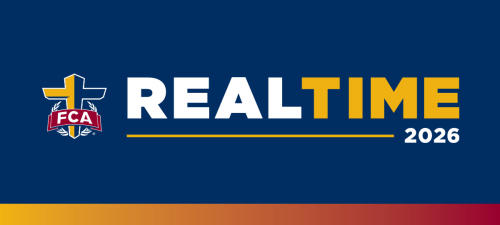 Fellowship of Christian Athletes Real Time Convention 2026 Logo