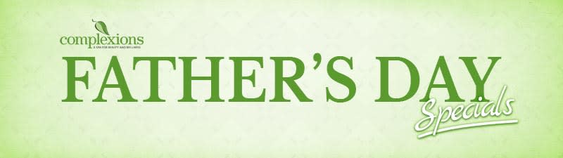 Green Complexions logo for Father's Day