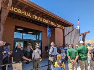 Joshua Tree National Park Visitor Center Grand Opening Freedom Plaza