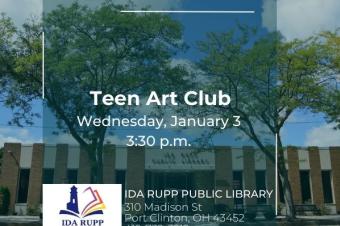 Teen Art Club  Crystal Lake Public Library