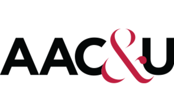 Association of American Colleges & Universities (AAC&U) wordmark with a red ampersand.