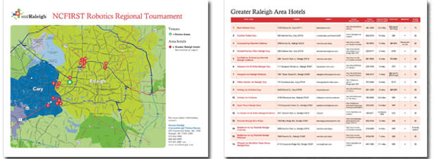 NC Robotics map