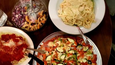 Italian cuisine at Villa D'Carlo