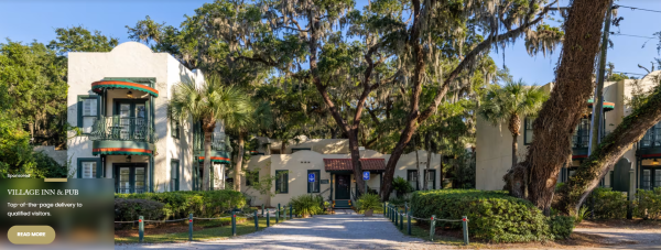 This is an example of a sponsored header image that will appear on specific pages of goldenisles.com.